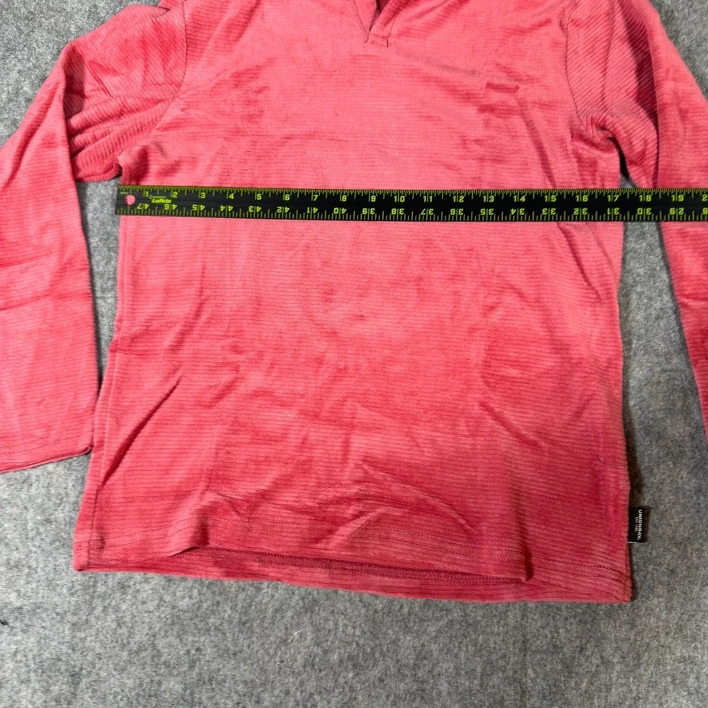 Unionbay Kids Youth Hoodie and Striped Tee Set Pink Cream Red Size M 10/12
